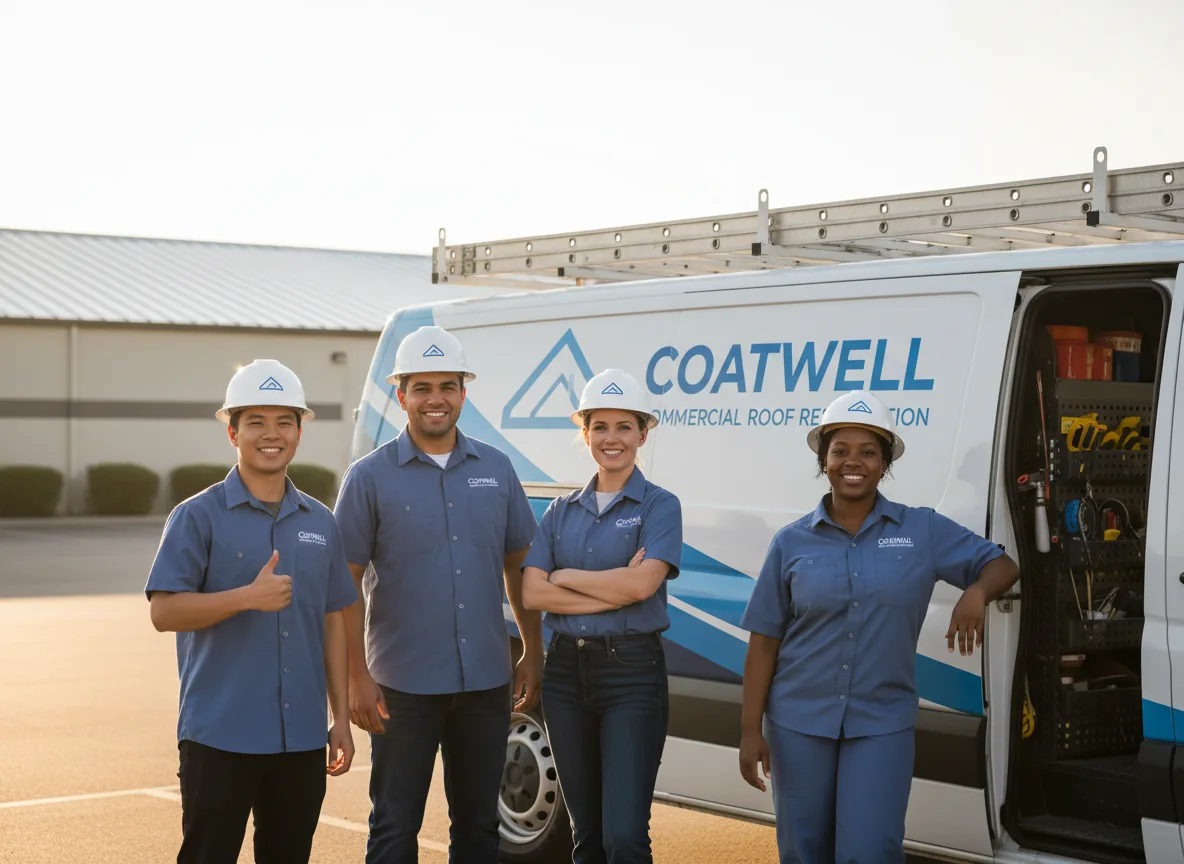 Commercial roof coating company in Sheridan, OR